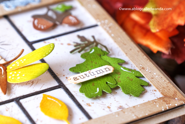 the greetery, stamps and dies, the greetery stamps, the greetery leaf and blade, the greetery fall, new release, stamps, dies, stencils, plaid, tartan builder, rustic wreath, curio collection, leaves, gingham, fall card ideas, card layouts, greetery design team, wanda guess, a blog called wanda