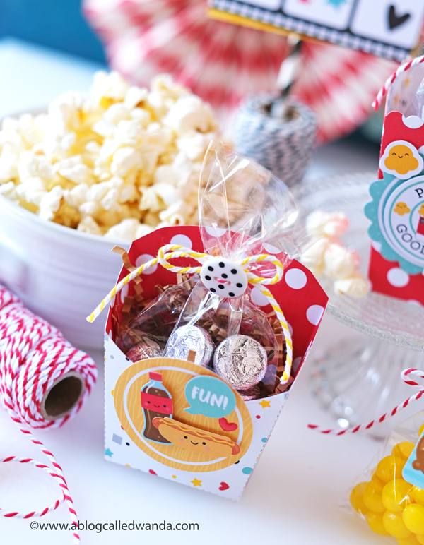 doodlebug, doodlebug design, doodlebug paper, doodlebug fun at the park, fun at the park collection, disney scrapbooking, disney paper, movie night party ideas, movie night treats, popcorn box die, fry box die, diy, crafty ideas, scrapbooking, fun crafts for kids, wanda guess, a blog called wanda