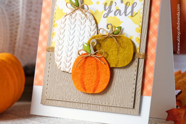 taylored expressions, taylored expressions stamps and dies, taylored expressions layer it pumpkins, taylored expressions halloween, halloween cards, thanksgiving, fall, autumn, handmade cards, stencils, autumn array stencils, halloween circle stamp set, copic markers, diy cards, crafts, card ideas, card layouts, wanda guess, a blog called wanda