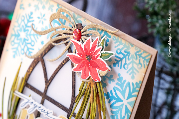 the greetery, christmas time collection, christmas release, new release, winter, holiday, the greetery stamps and dies, winterberry bouquet, stencils, stamps, dies, christmas cards, cathedral die, pine wisps,abundand joy die, hot foil, opposites attract, wanda guess, a blog called wanda