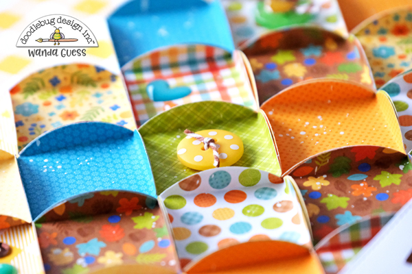 Doodlebug, Doodlebug collections, Doodlebug paper, Doodlebug Great Outdoors, Scrapbooking, Scrapbook layout, card ideas, Fall, Fall decor, Fall Scrapbooking, 12x12 gingham, Wanda Guess, a blog called wanda