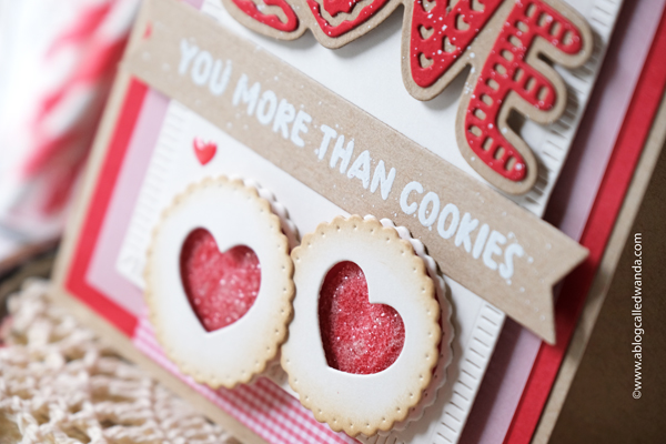 the greetery, the greetery stamps and dies, the greetery confections collection, the greetery sweet tooth stamp set, the greetery frosted frames die, the greetery love and cookies, the greetery hug in a mug sweet treats cookies, valentines, birthday card, card ideas, card layouts, wanda guess, a blog called wanda