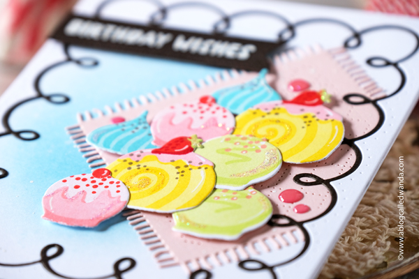 the greetery, the greetery stamps and dies, the greetery confections collection, the greetery sweet tooth stamp set, the greetery frosted frames die, the greetery love and cookies, the greetery hug in a mug sweet treats cookies, valentines, birthday card, card ideas, card layouts, wanda guess, a blog called wanda