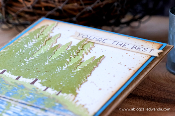 the greetery, the greetery new release, man made collection, masculine card ideas, plaid stencils, trees, stamps, dies, new, man cards, birthday card ideas, card layouts, wanda guess, a blog called wanda