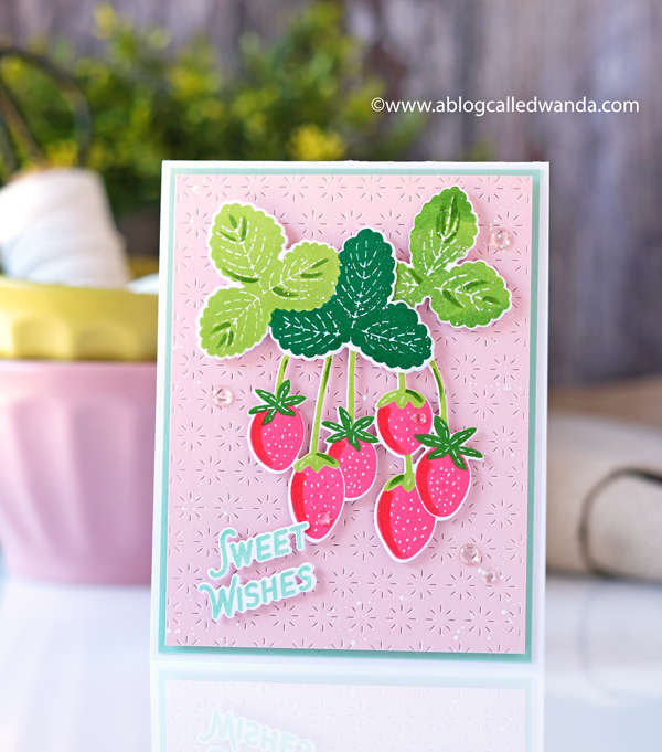 Pigment Craft Co, Pigment stamps and dies, Pigment Craft new stamps, Pigment Craft Co Berry Patch, Pigment Craft Co Jumbo Berry stamp set, Pigment Craft Co Berry sentiments stamp set, Concord & 9th ink pads, MISTI, Strawberry stamps and dies, Strawberry cards, vintage cards, Card ideas, Handmade cards, stamping, die cutting, scrapbooking, DIY cards, Gingham, Wanda Guess, A Blog Called Wanda Pigment Craft Co, Pigment stamps and dies, Pigment Craft new stamps, Pigment Craft Co Berry Patch, Pigment Craft Co Jumbo Berry stamp set, Pigment Craft Co Berry sentiments stamp set, Concord & 9th ink pads, MISTI, Strawberry stamps and dies, Strawberry cards, vintage cards, Card ideas, Handmade cards, stamping, die cutting, scrapbooking, DIY cards, Gingham, Wanda Guess, A Blog Called Wanda