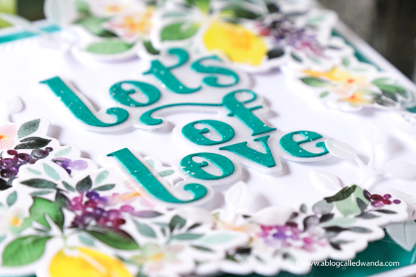 pinkfresh studio, pinkfresh studio blog hop, new release, blueberries and lemons, hot foil system, butterflies, vellum, watercolor, cards, card ideas, handmade cards, spellbinders hot foil system, mijello watercolors, leafy branch die, artistic bow die, wanda guess, a blog called wanda