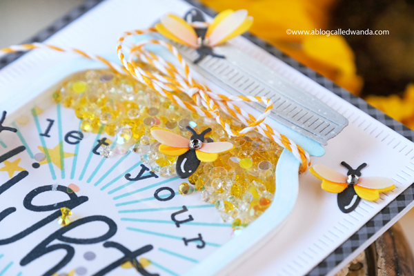 the greetery, the greetery new release, capturing summer collection, stamps, dies, jumbo jar, fireflies, Sitting Pretty dies, Shining Light stamp set, handmade cards, shaker card, card ideas, summer projects, wanda guess, a blog called wanda