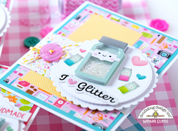 doodlebug, doodlebug paper, doodlebug design, doodlebug cute and crafty, doodlebug card ideas, card layout, doodle pops, fun cards for crafters, make your own cards, handmade, diy, craft theme, wanda guess, a blog called wanda