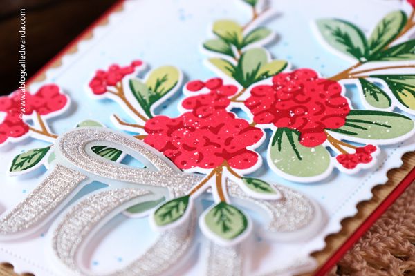 the greetery, christmas time collection, christmas release, new release, winter, holiday, the greetery stamps and dies, winterberry bouquet, stencils, stamps, dies, christmas cards, cathedral die, pine wisps,abundand joy die, hot foil, opposites attract, wanda guess, a blog called wanda