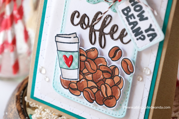 jaded blossom stamps, jaded blossom dies, jaded blossom new release, jaded blossom balloon letters, jaded blossom mason jar, jaded blossom fancy birthday, mason jar add ons, coffee, birthday card ideas, stamping, make your own cards, card layouts, wanda guess, a blog called wanda