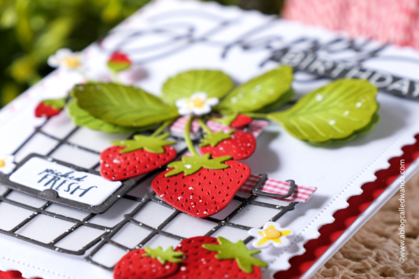 the greetery, the greetery stamps and dies, the greetery confections collection, the greetery new release, the greetery strawberry botanicuts dies, the greetery market basket, the greetery sweet tooth, the greetery curio confections, valentine card, birthday card, card ideas, card layouts, wanda guess, a blog called wanda