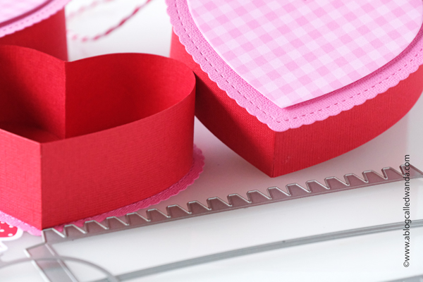 doodlebug design, doodlebug new release, doodlebug lots of love, doodlebug paper, doodlebug valentines day, valentines day crafts, craft ideas, heart boxes, concord and 9th, concord & 9th, concord and 9th heart box dies, fun valentines, make your own treats for valentines, wanda guess, a blog called wanda