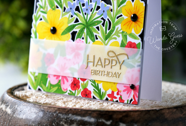 the greetery, the greetery stamps and dies, the greetery new release, the greetery breath of spring, the greetery springtime stamp set, the greetery print shop spring mix, distress inks, easter, spring, birthday, handmade cards, make your own cards, stamping, wanda guess, a blog called wanda