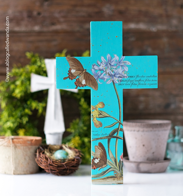 iron orchid designs, iron orchid transfers, fusion mineral paint, cross, diy cross for easter, easter crafting, iron orchid flowers, iron orchid brocante, crafting 