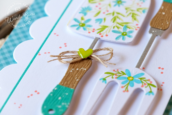 the greetery, the greetery new release, the greetery stamps and dies, the greetery stencils, the greetery garden variety, the greetery garden gear gloves, the greetery garden gear tools, the greetery botanicuts, the greetery posy pocket, diy, handmade cards, card ideas, make your own cards, greetery design team, wanda guess, a blog called wanda