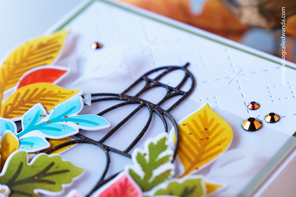 pinkfresh studio, pinkfresh studio new release, pinkfresh studio blog hop, pinkfresh studio inky floral, pinkfresh studio fall foliage, stencils, dies, stamps, hot foil, card ideas, handmade cards, stamping, pinkfresh studio new release, wanda guess, a blog called wanda