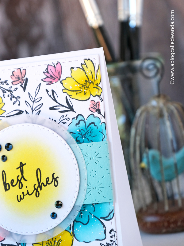 pinkfresh studio, pinkfresh studio new release, pinkfresh studio blog hop, pinkfresh studio inky floral, pinkfresh studio fall foliage, stencils, dies, stamps, hot foil, card ideas, handmade cards, stamping, pinkfresh studio new release, wanda guess, a blog called wanda