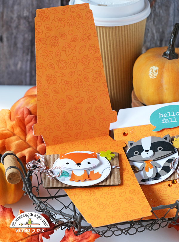 doodlebug, doodlebug pumpkin spice, fall, autumn, doodlebug autumn, doodlebug collections, coffee cards, honey bee stamps coffee cup card, pumpkin spice latte card, crafts, handmade cards, wanda guess, a blog called wanda