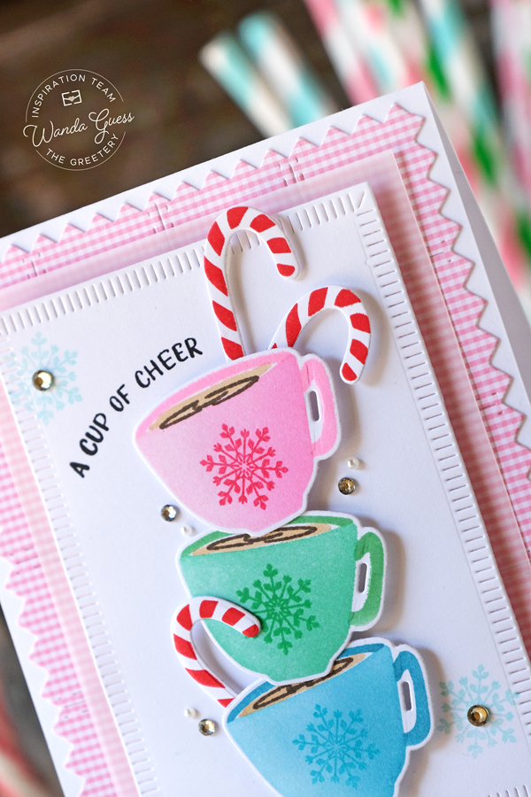 the greetery, the greetery new release, the greetery a song of christmas, the greetery stamps and dies, the greetery figgy pudding box, the greetery cooking up christmas, the greetery stencilscapes winter, card ideas, handmade cards, card layouts, christmas card ideas, wanda guess, a blog called wanda