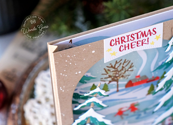 the greetery, the greetery new release, the greetery a song of christmas, the greetery stamps and dies, the greetery figgy pudding box, the greetery cooking up christmas, the greetery stencilscapes winter, card ideas, handmade cards, card layouts, christmas card ideas, wanda guess, a blog called wanda