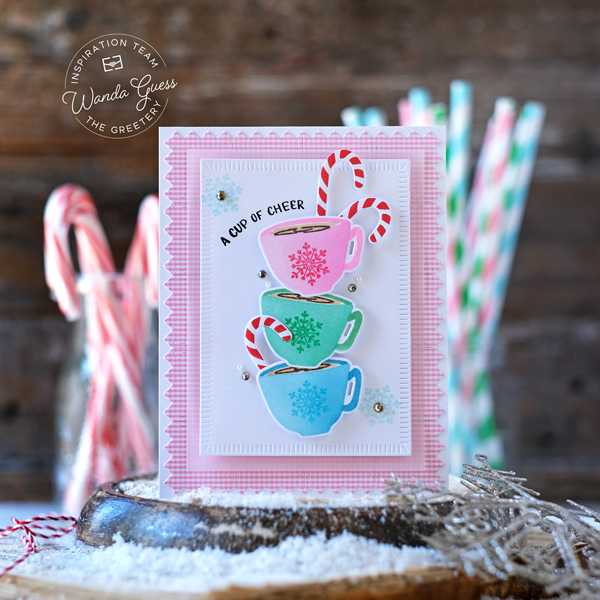 the greetery, the greetery new release, the greetery a song of christmas, the greetery stamps and dies, the greetery figgy pudding box, the greetery cooking up christmas, the greetery stencilscapes winter, card ideas, handmade cards, card layouts, christmas card ideas, wanda guess, a blog called wanda