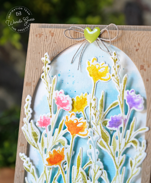 the greetery, the greetery new release, the greetery wild elegance, the greetery stamps dies and stencils, the greetery sketched wildflower bouquet, the greetery floral arches, the greetery lovely silhouettes, card ideas, watercolors, distress ink, stencils, floral cards, card ideas, card sketches, wanda guess, a blog called wanda