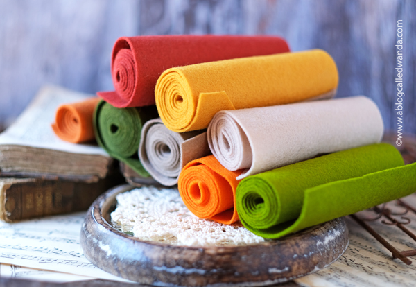 Felt Projects, Felt Plush projects, fun with felt, felt designs, Poshta Design, Fall Felt project, felt pumpkin, harvest, flowers, felt ideas for fall, autumn crafts, wanda guess, a blog called wanda