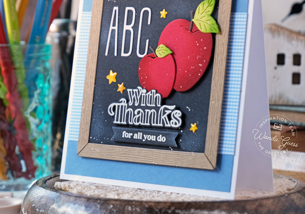 the greetery, the greetery new release, the greetery calico fields, the greetery stamps and dies, the greetery warm and wonderful, the greetery apples, die cutting, stamping, card ideas, card layouts, handmade cards, fall cards, coffee cards, wanda guess, a blog called wanda