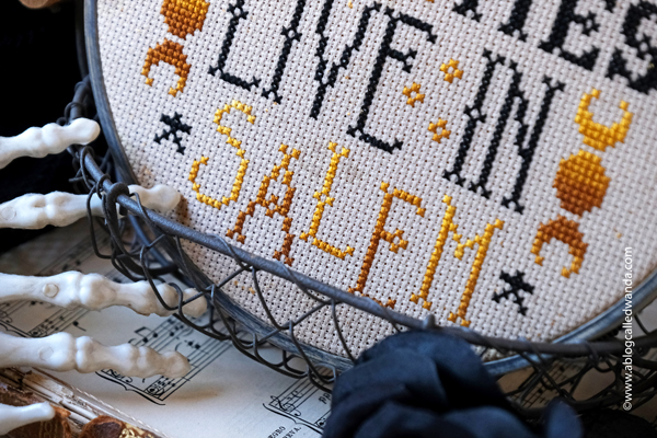 cross stitch, halloween cross stitch, cross stitch finishing ideas, witchy stitcher, not all witches live in salem, salem, counted cross stitch, aida, spooky, gothic, crafting, halloween decor, wanda guess, a blog called wanda cross stitch, halloween cross stitch, cross stitch finishing ideas, witchy stitcher, not all witches live in salem, salem, counted cross stitch, aida, spooky, gothic, crafting, halloween decor, wanda guess, a blog called wanda