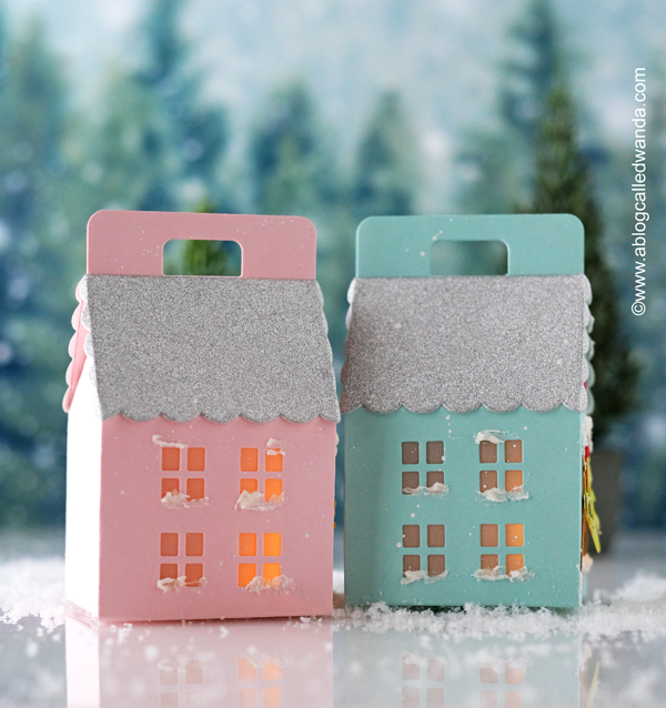 the stamp market little house box, the stamp market jumbo candy cane, christmas, diy christmas, houses dies, christmas village make it yourself, christmas decor, christmas table, candy cane die cuts, winter, holiday, paper crafting, scrapbooking, die cutting, handmade christmas ideas, wanda guess, a blog called wanda