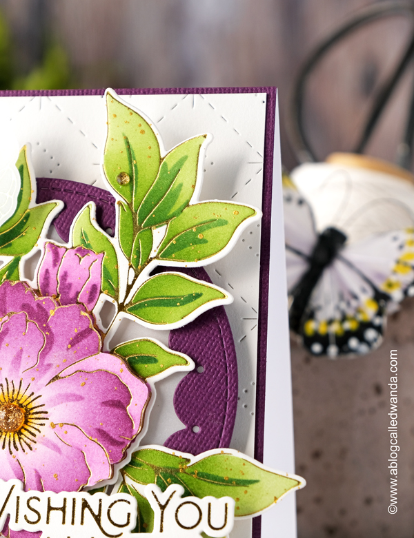 pinkfresh studio, pinkfresh studio stamps and dies and stencils, pinkfresh studio hot foil, pinkfresh studio flowers, pinkfresh studio new release, pinkfresh studio wonderful sentiments, pinkfresh studio wonderful in every way stamps and stencils, floral card ideas, stencils, handmade cards, papercrafting, scrapbooking, card ideas, wanda guess, a blog called wanda