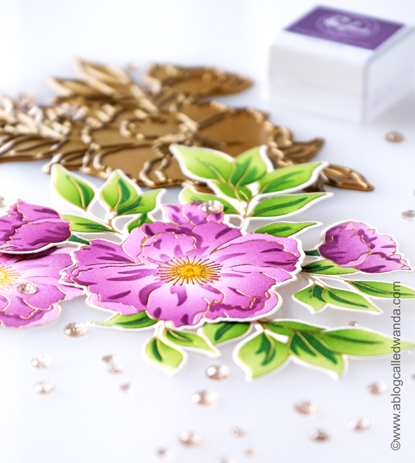 pinkfresh studio, pinkfresh studio stamps and dies and stencils, pinkfresh studio hot foil, pinkfresh studio flowers, pinkfresh studio new release, pinkfresh studio wonderful sentiments, pinkfresh studio wonderful in every way stamps and stencils, floral card ideas, stencils, handmade cards, papercrafting, scrapbooking, card ideas, wanda guess, a blog called wanda