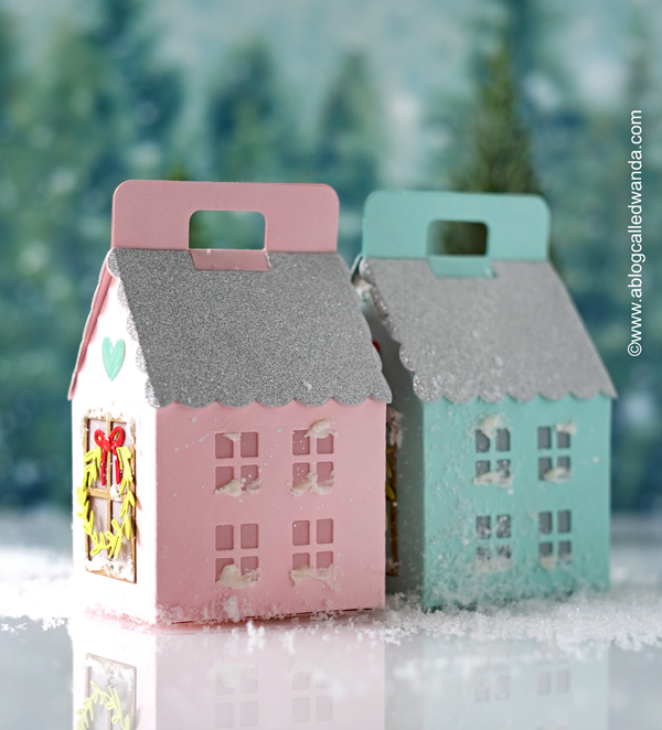 the stamp market little house box, the stamp market jumbo candy cane, christmas, diy christmas, houses dies, christmas village make it yourself, christmas decor, christmas table, candy cane die cuts, winter, holiday, paper crafting, scrapbooking, die cutting, handmade christmas ideas, wanda guess, a blog called wanda