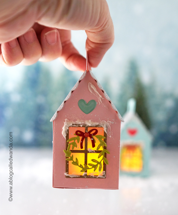 the stamp market little house box, the stamp market jumbo candy cane, christmas, diy christmas, houses dies, christmas village make it yourself, christmas decor, christmas table, candy cane die cuts, winter, holiday, paper crafting, scrapbooking, die cutting, handmade christmas ideas, wanda guess, a blog called wanda