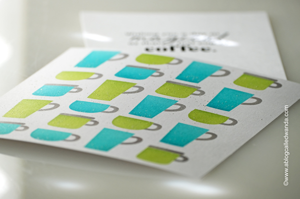 taylored expressions, taylored expressions card kit, perk up card kit, coffee crafts, coffee card, handmade cards, coffee theme, jesus and coffee, taylored expressions stamps and stencils, handmade card ideas, friendship, wanda guess, a blog called wanda