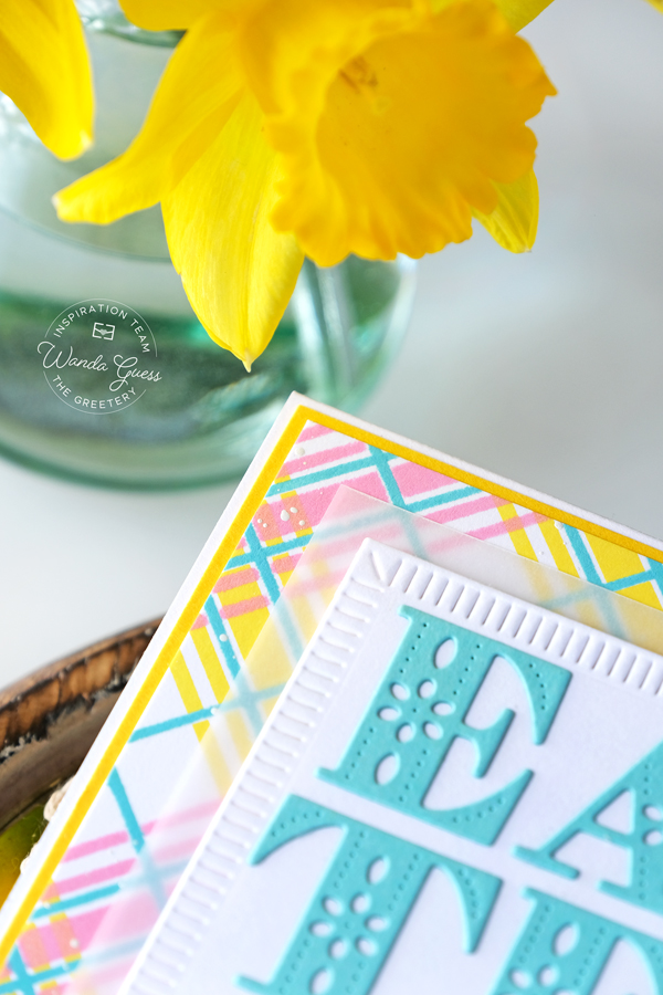 the greeter, the greetery stamps and dies, the greetery easter, easter cards, baby face lamb, tartan plaid stencils, easter plaid, diy easter, lamb dies, make your own easter card, stamping and die cutting, wanda guess, a blog called wanda the greeter, the greetery stamps and dies, the greetery easter, easter cards, baby face lamb, tartan plaid stencils, easter plaid, diy easter, lamb dies, make your own easter card, stamping and die cutting, wanda guess, a blog called wanda