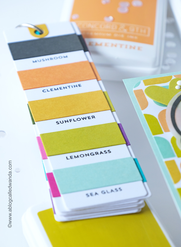 concord and 9th, concord & 9th, concord and 9th new colors, new colors ink pads, new colors cardstock, concord and 9th swatchbooks, swatches, colors, stamping, die cutting, card making, handmade cards, wanda guess, a blog called wanda