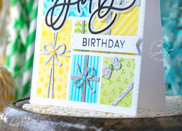 the greetery, the greetery new release, the greetery hip hip hooray, the greetery stamps and dies, stencils, birthday, birthday cards, handmade, stamps, card sketches, the greetery birthday ideas, the greetery hey cupcake, the greetery takes the cake, the greetery gifts galore, wanda guess, a blog called wanda