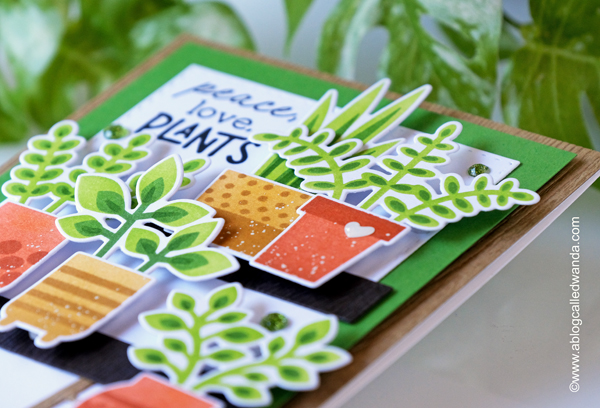 taylored expressions, taylored expressions card kit, taylored expressions love grows here kit, plants, stamps, dies, card ideas, cards with plants, stencils, ink blending, wanda guess, a blog called wanda