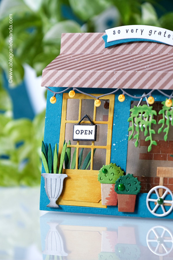 concord and 9th, concord & 9th, concord and 9th stamps and dies, concord and 9th shoppe, fashion shoppe dies, flower shoppe dies, window shoppe pop up, pop up cards, pop up card ideas, handmade cards, stamping, diy, make your own cards, card sketches, card layouts, craft ideas, march new release, wanda guess, a blog called wanda