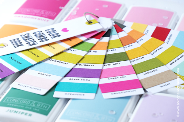 concord and 9th, concord & 9th, concord and 9th new colors, new colors ink pads, new colors cardstock, concord and 9th swatchbooks, swatches, colors, stamping, die cutting, card making, handmade cards, wanda guess, a blog called wanda