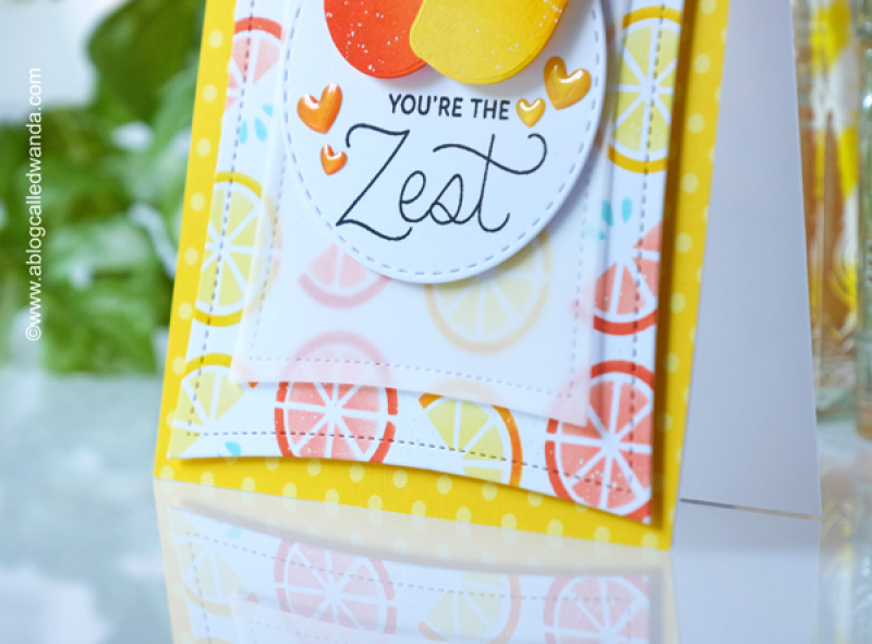 pretty pink posh, new release, stamps and dies, citrus, blog hop, pretty pink posh citrus, summer, handmade card, stencils, ink blending, wanda guess, a blog called wanda