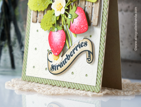 honey bee stamps, honey bee strawberries, honey bee stamps and dies, honey bee seeds of kindness, honey bee heart hugs dies, honey bee farm fence, honey bee tags, hero arts tags, handmade cards, distress ink, cute handmade tags, wanda guess, a blog called wanda