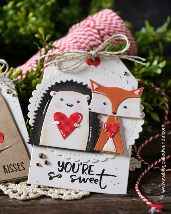 honey bee stamps, honey bee strawberries, honey bee stamps and dies, honey bee seeds of kindness, honey bee heart hugs dies, honey bee farm fence, honey bee tags, hero arts tags, handmade cards, distress ink, cute handmade tags, wanda guess, a blog called wanda