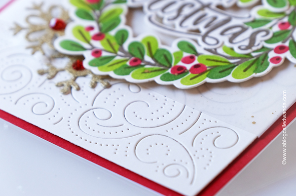 taylored expressions card kit, taylored expressions wreathed in joy, taylored expressions stamps and dies, christmas cards, stencils, blender brushes, handmade cards, handmade christmas, taylored expressions swirls, snowflakes, card ideas, wanda guess, a blog called wanda