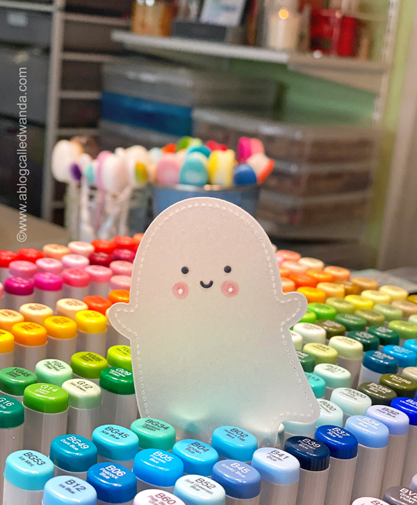 pretty pink posh, pretty pink posh stamps and dies, pretty pink posh ghost, boo shadow, halloween mug, pretty pink posh mug, sentiment strips, halloween cards, diy, handmade, stamps, pretty pink posh stitched pumpkins, spooky sky stencils, argyle stencils, fall cards, autumn card, pumpkin dies, thanksgiving, wanda guess, a blog called wanda