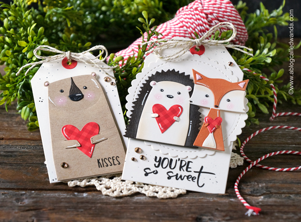 honey bee stamps, honey bee strawberries, honey bee stamps and dies, honey bee seeds of kindness, honey bee heart hugs dies, honey bee farm fence, honey bee tags, hero arts tags, handmade cards, distress ink, cute handmade tags, wanda guess, a blog called wanda