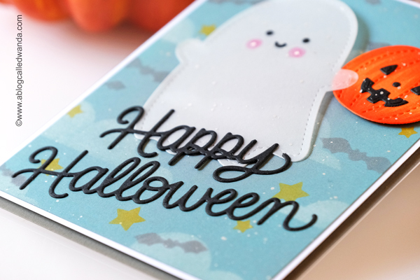 pretty pink posh, pretty pink posh stamps and dies, pretty pink posh ghost, boo shadow, halloween mug, pretty pink posh mug, sentiment strips, halloween cards, diy, handmade, stamps, pretty pink posh stitched pumpkins, spooky sky stencils, argyle stencils, fall cards, autumn card, pumpkin dies, thanksgiving, wanda guess, a blog called wanda