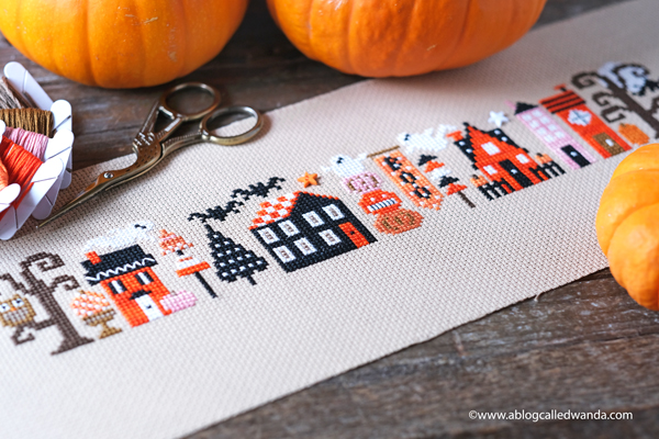 14 count aida fabric, a blog called wanda, cross stitch, dmc floss, halloween crafts, halloween cross stitch, heart in hand cross stitch, heart in hand halloween tiny town, tiny town cross stitch, wanda guess 14 count aida fabric, a blog called wanda, cross stitch, dmc floss, halloween crafts, halloween cross stitch, heart in hand cross stitch, heart in hand halloween tiny town, tiny town cross stitch, wanda guess