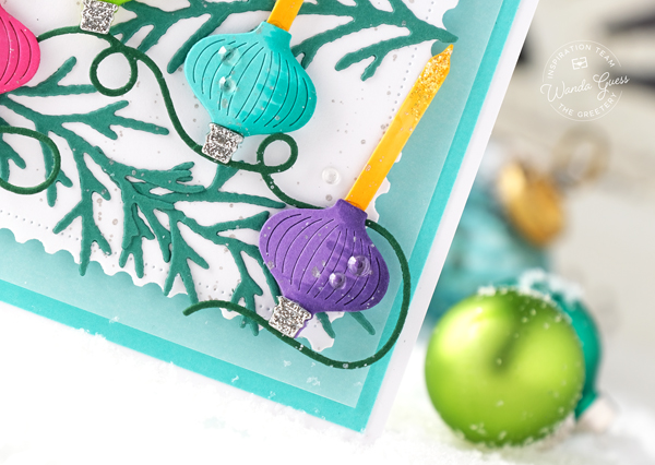 the greetery, the greetery stamps and dies, the greetery recollective holiday collection, the greetery christmas, the greetery plaid tidings, the greetery bright and bubbly, the greetery christmas sampler, stencils, winter, holiday, christmas cards, handmade holiday, wanda guess, a blog called wanda